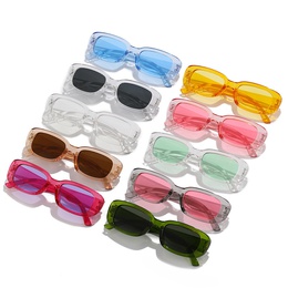 Fashion Color Block Pc Square Full Frame Womens Sunglassespicture18