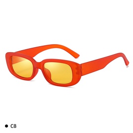 Fashion Color Block Pc Square Full Frame Womens Sunglassespicture31