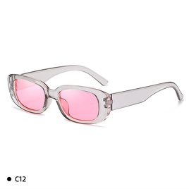 Fashion Color Block Pc Square Full Frame Womens Sunglassespicture35