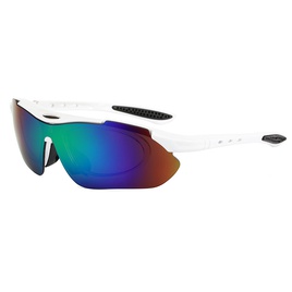 Unisex Sports Geometric Pc Square Clips Sunglassespicture15