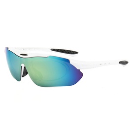 Unisex Sports Geometric Pc Square Clips Sunglassespicture17