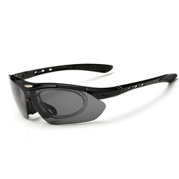 Unisex Sports Geometric Pc Square Clips Sunglassespicture7