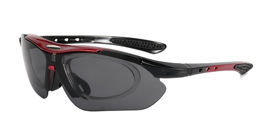 Unisex Sports Geometric Pc Square Clips Sunglassespicture14