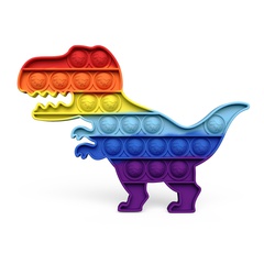 Regenbogen Farbe Dinosaurier Weihnachten kinder Tag Geschenk Squeeze Spielzeug