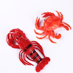 Simulation crab lobster model soft glue children's decompression toy