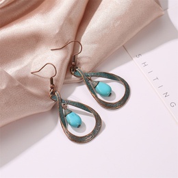 Bohemian Geometric Alloy Plating Turquoise WomenS Drop Earrings 1 Pairpicture11