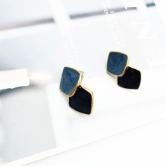 Simple Style Geometric Alloy Enamel Earrings Ear Studs 1 Pair