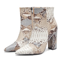 WomenS Fashion Snakeskin Point Toe Classic Bootspicture8
