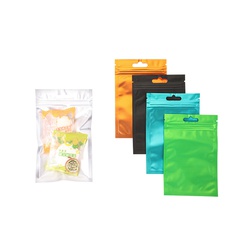 Einfacher Stil Einfarbig Kunststoff Verpackungsbeutel für Lebensmittel