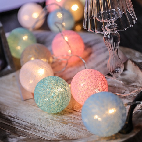 Birthday Cute Ball PVC Party String Lights's discount tags