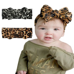 Mode Leopard Tuch Schleife Haarband