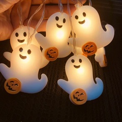 Halloween Cute ghost PVC Party String Lights