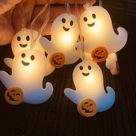 Halloween Cute ghost PVC Party String Lights's discount tags