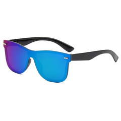 Unisex Fashion Gradient Color Pc Square Full Frame Sunglasses
