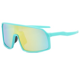 Unisex Sports Gradient Color Pc Square Patchwork Full Frame Sunglassespicture11