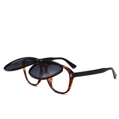 Unisex Fashion Geometric Pc Special-Shaped Mirror Full Frame Sunglasses