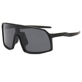 Unisex Sports Gradient Color Pc Square Patchwork Full Frame Sunglassespicture13