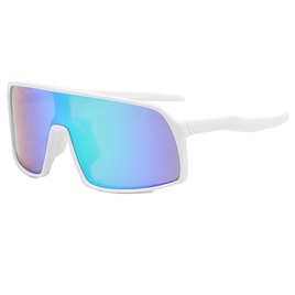Unisex Sports Gradient Color Pc Square Patchwork Full Frame Sunglassespicture18