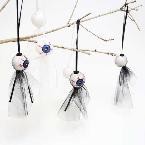 Halloween Eyeball Plastic Party Hanging Ornaments's discount tags