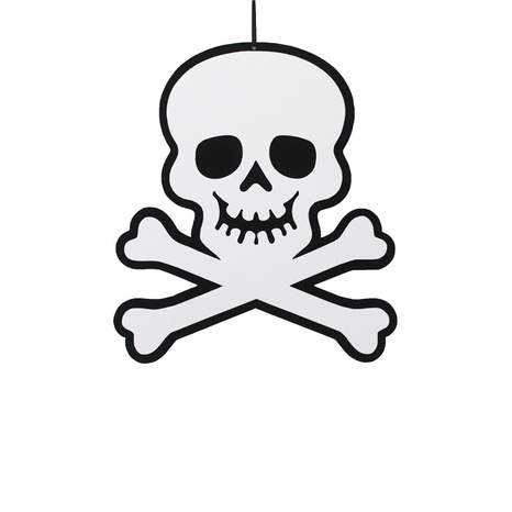 Halloween Skull Cloth Party Decorative Props 1 Piece's discount tags