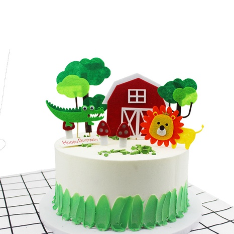 Cumpleaños Geométrico Tela Cumpleaños Suministros de decoración de pasteles's discount tags