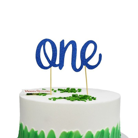 Cumpleaños Letra Papel Cumpleaños Suministros de decoración de pasteles's discount tags