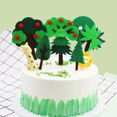 Birthday Tree Cloth Birthday Cake Decorating Supplies's discount tags