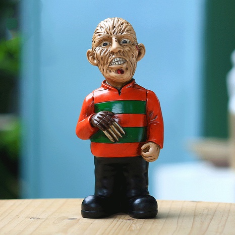 Halloween FREDDY KRUEGER Synthetic Resin Festival Ornaments's discount tags