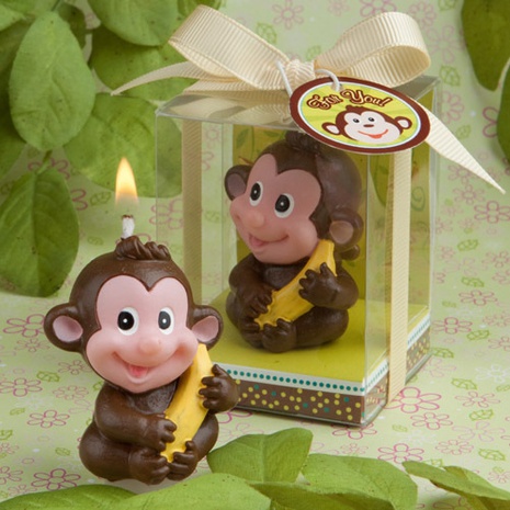 Birthday Monkey Wax Birthday Candle's discount tags