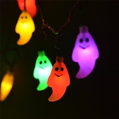 Halloween Cute Ghost PVC Party String Lights