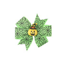 Halloween Funny Halloween Pattern Rib Ribbon Party Hairpinpicture17