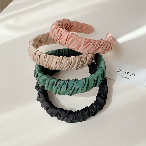 Einfacher Stil U-Form Tuch Haarband's discount tags