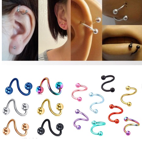 Fashion Geometric Stainless Steel Earrings Plating Stainless Steel Earrings 1 Piece's discount tags