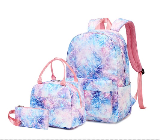 Fashion Tie Dye Square Zipper Fashion Backpack's discount tags