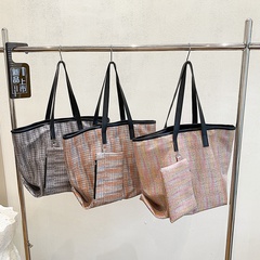 Large Capacity Casual New Women's Bag 2022 Simple Fashion Trend Shoulder Bag Casual Tote Bag Handbag