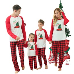 Fashion Christmas Tree Letter Polyester Family Matching Outfitspicture17