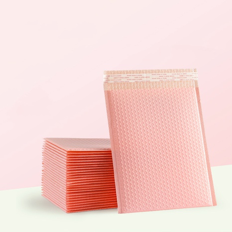 Bolsa de embalaje resistente al agua a prueba de golpes con película mate espesada rosa's discount tags