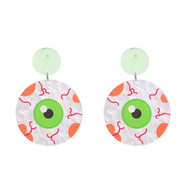 Fashion Pumpkin Letter Ghost Arylic Patchwork Earringspicture21