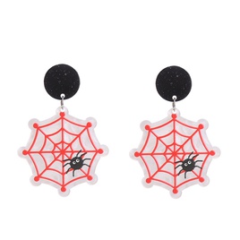 Fashion Pumpkin Letter Ghost Arylic Patchwork Earringspicture22