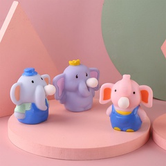 Nette kreative Elefanten Dekompression Quetschen Blase Spieß TPR Spielzeug