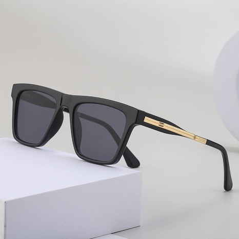 Retro Color Block Pc Square Full Frame Women's Sunglasses's discount tags
