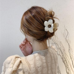 Vintage Style Flower Arylic Hollow Out Hair Clip 1 Piece