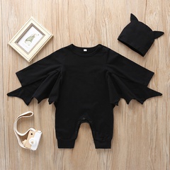 Halloween Fashion Solid Color 100% Cotton Baby Rompers