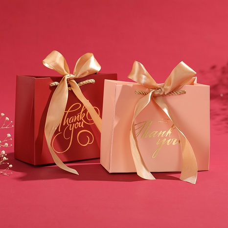 Día De San Valentín Retro Letra Papel Boda Bolsas de regalo's discount tags
