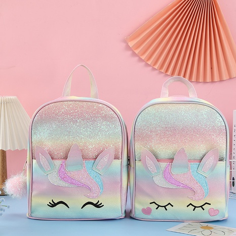 Cute Printing Sequins Zipper Fashion Backpack's discount tags