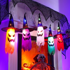 Halloween Cute Ghost Plastic Party String Lights