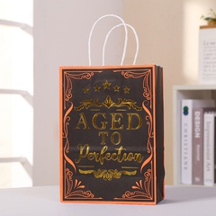 Birthday Cartoon Style Letter Kraft Paper Daily Gift Bags 1 Piece