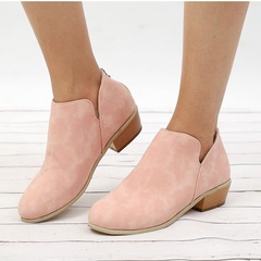 Women'S British Style Solid Color Point Toe Pumps