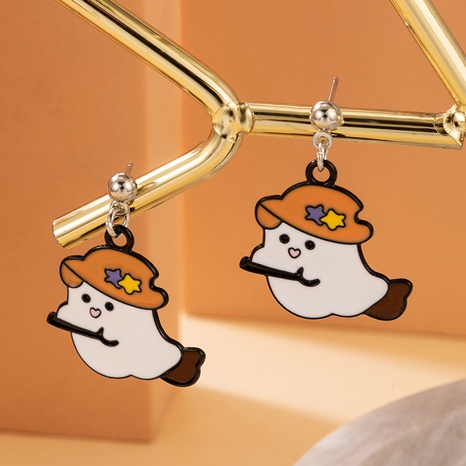 Cute Ghost Alloy Women'S Drop Earrings 1 Pair's discount tags