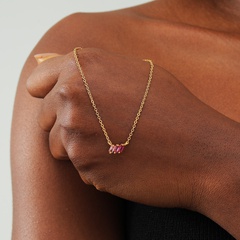 Fashion Geometric Copper Necklace Chain Copper Necklaces
